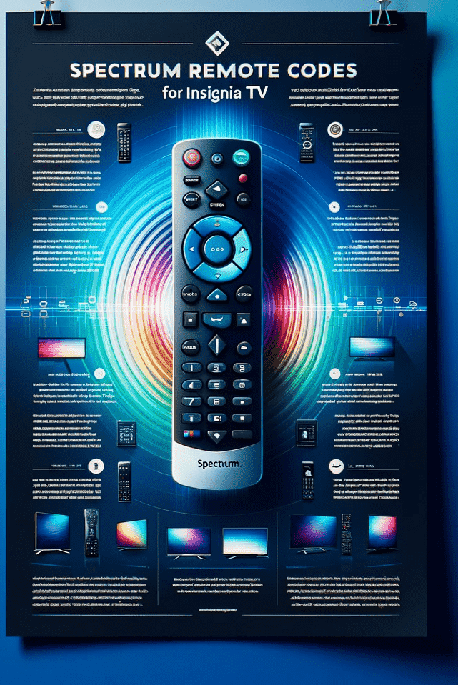 Spectrum Remote Codes Insignia TV